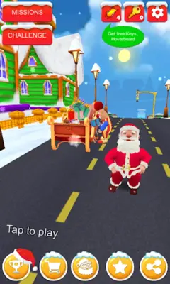 Santa Run android App screenshot 11