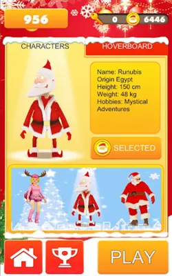 Santa Run android App screenshot 1